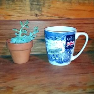 Acorn classic blue Willow mug
